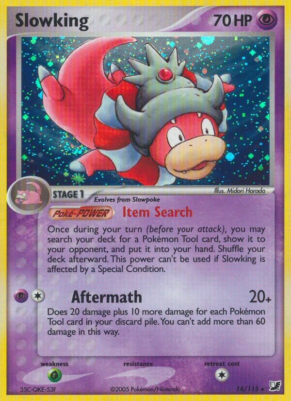 Slowking 014/117 — EX Forze Segrete (Italian Pokémon TCG card)