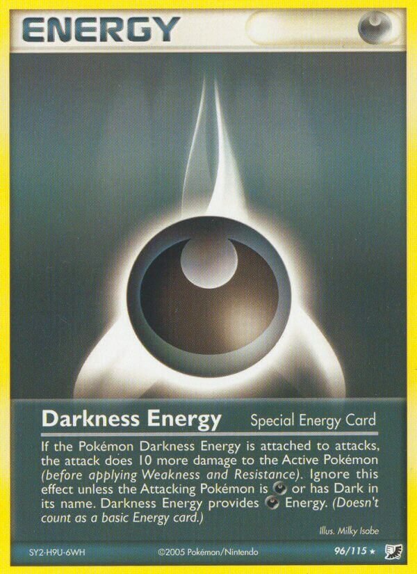 Darkness Energy 096/117 — EX Forze Segrete (Italian Pokémon TCG card)