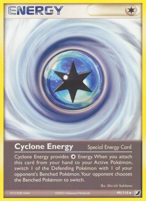 Cyclone Energy 099/117 — EX Forze Segrete (Italian Pokémon TCG card)