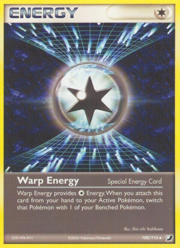 Warp Energy 100/117 — EX Forze Segrete (Italian Pokémon TCG card)