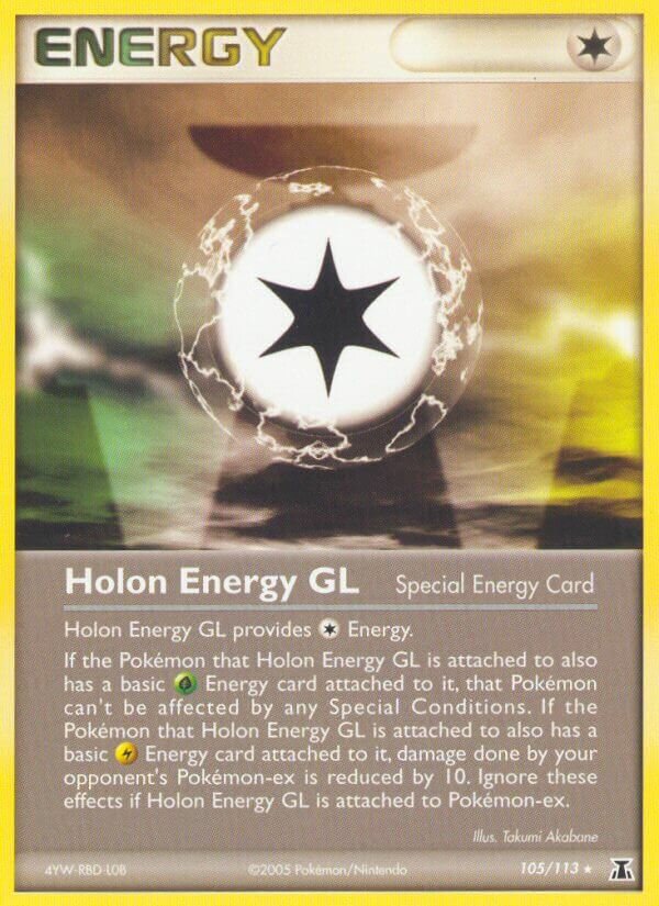 Holon Energy GL 105/114 — EX Specie Delta (Italian Pokémon TCG card)