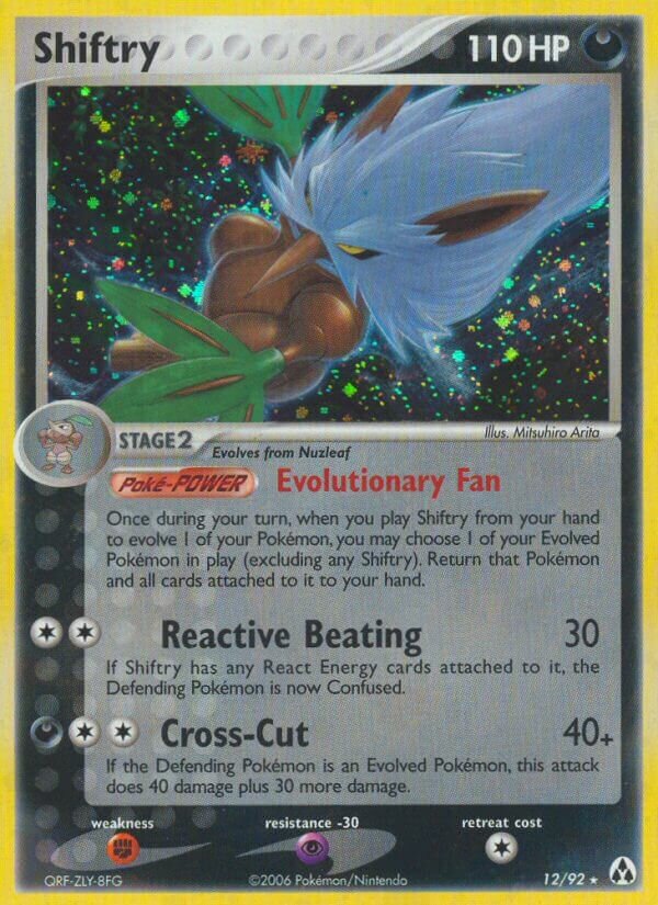 Shiftry 012/93 — EX La Leggenda di Mew (Italian Pokémon TCG card)
