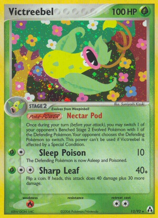 Victreebel 013/93 — EX La Leggenda di Mew (Italian Pokémon TCG card)
