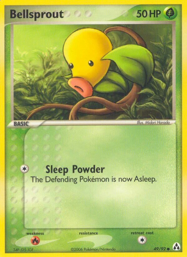 Bellsprout 049/93 — EX La Leggenda di Mew (Italian Pokémon TCG card)
