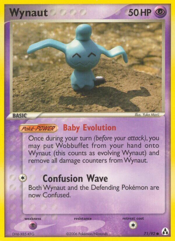Wynaut 071/93 — EX La Leggenda di Mew (Italian Pokémon TCG card)