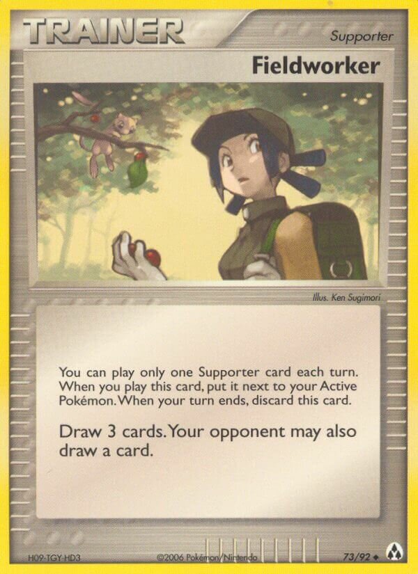Fieldworker 073/93 — EX La Leggenda di Mew (Italian Pokémon TCG card)