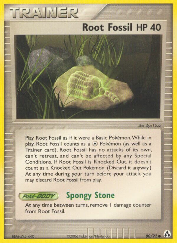 Root Fossil 080/93 — EX La Leggenda di Mew (Italian Pokémon TCG card)