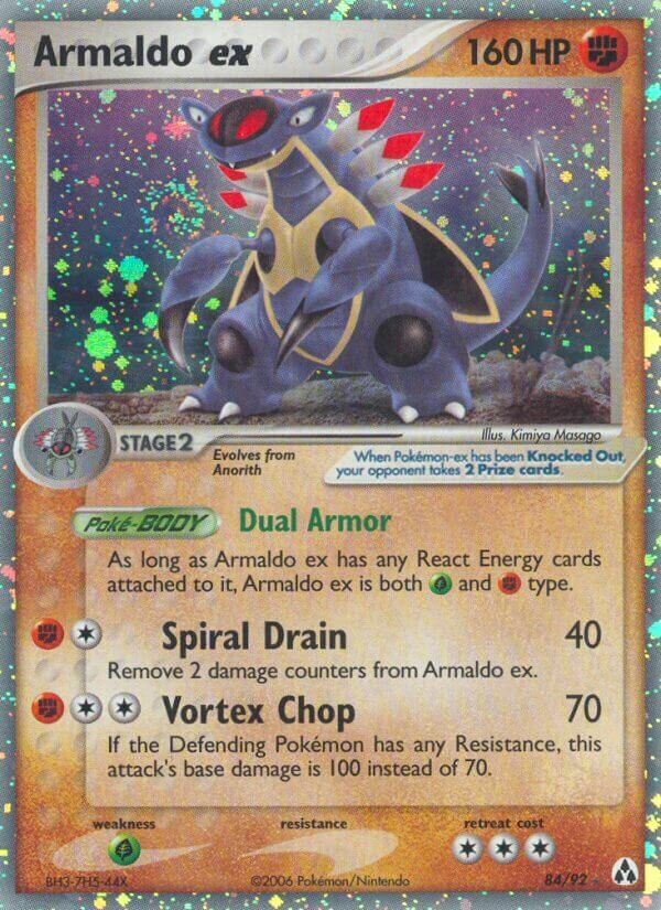 Armaldo ex 084/93 — EX La Leggenda di Mew (Italian Pokémon TCG card)