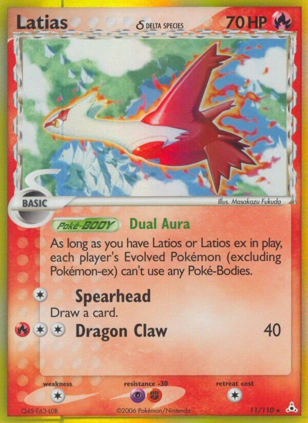 Latias 011/111 — EX Fantasmi di Holon (Italian Pokémon TCG card)