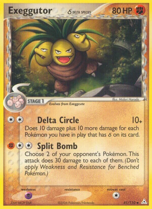 Exeggutor 041/111 — EX Fantasmi di Holon (Italian Pokémon TCG card)