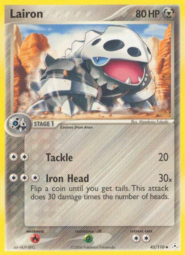 Lairon 045/111 — EX Fantasmi di Holon (Italian Pokémon TCG card)