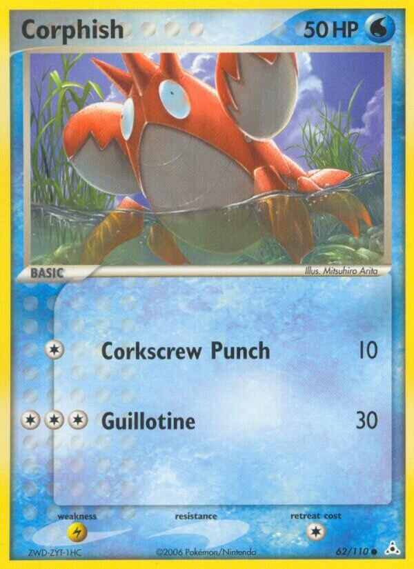 Corphish 062/111 — EX Fantasmi di Holon (Italian Pokémon TCG card)