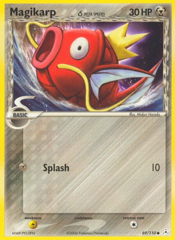 Magikarp 069/111 — EX Fantasmi di Holon (Italian Pokémon TCG card)