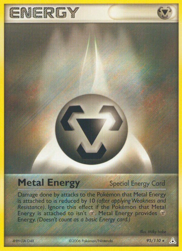 Metal Energy 095/111 — EX Fantasmi di Holon (Italian Pokémon TCG card)