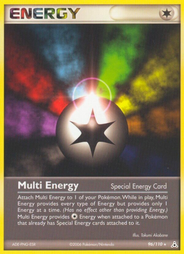Multi Energy 096/111 — EX Fantasmi di Holon (Italian Pokémon TCG card)