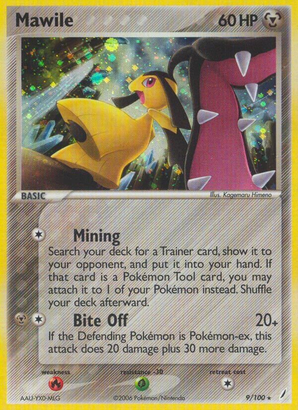 Mawile 009/100 — EX Guardiani dei Cristalli (Italian Pokémon TCG card)