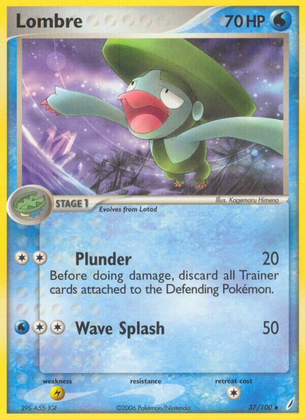 Lombre 037/100 — EX Guardiani dei Cristalli (Italian Pokémon TCG card)