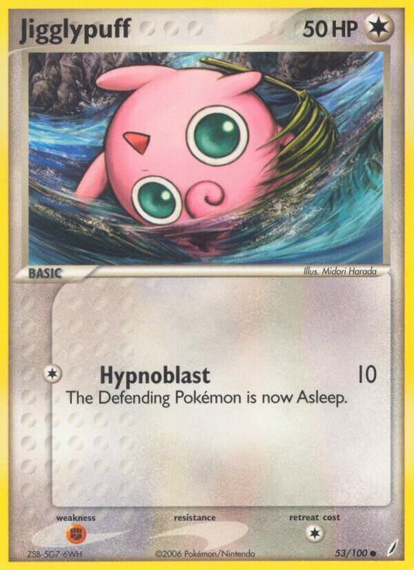 Jigglypuff 053/100 — EX Guardiani dei Cristalli (Italian Pokémon TCG card)