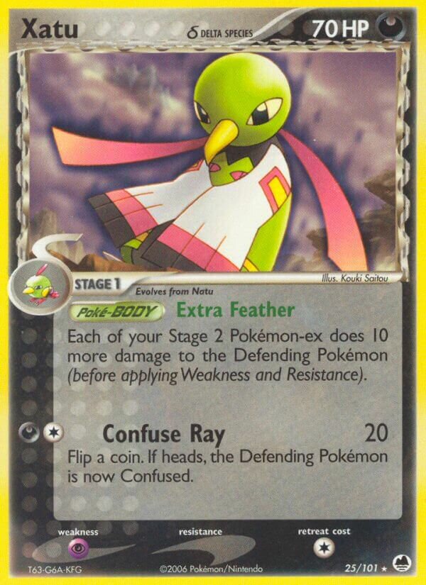 Xatu 025/101 — EX L’Isola dei Draghi (Italian Pokémon TCG card)