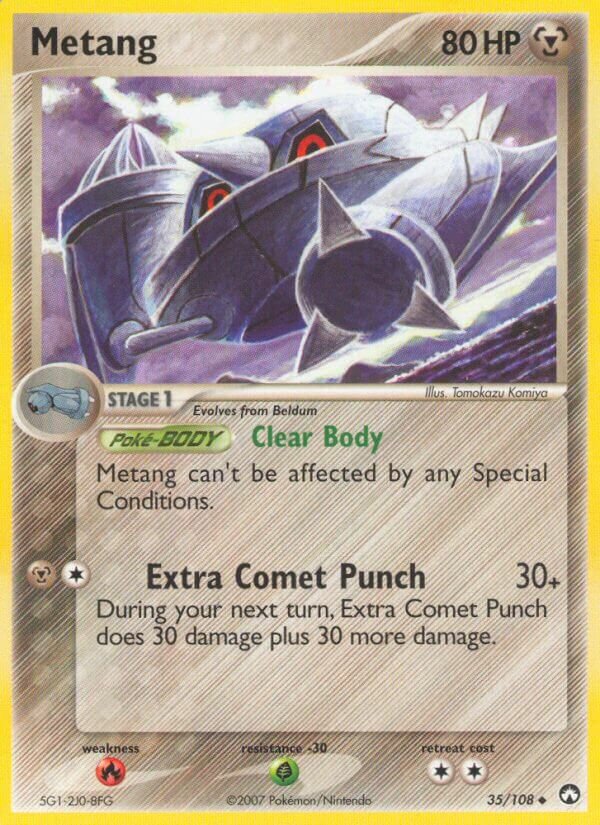 Metang 035/108 — EX Power Keepers (Italian Pokémon TCG card)
