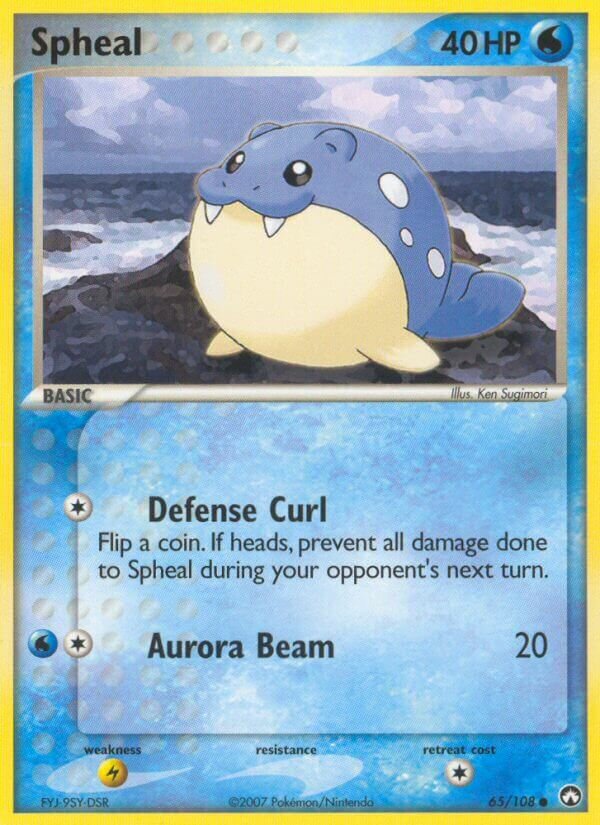 Spheal 065/108 — EX Power Keepers (Italian Pokémon TCG card)