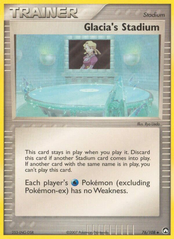 Glacia's Stadium 076/108 — EX Power Keepers (Italian Pokémon TCG card)
