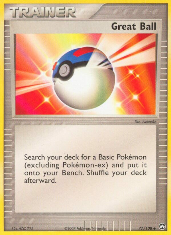 Great Ball 077/108 — EX Power Keepers (Italian Pokémon TCG card)