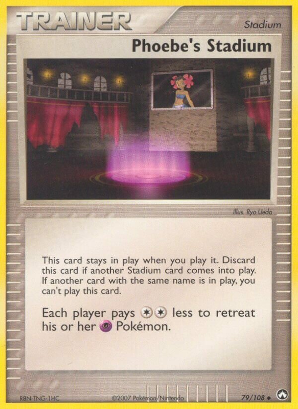 Phoebe's Stadium 079/108 — EX Power Keepers (Italian Pokémon TCG card)