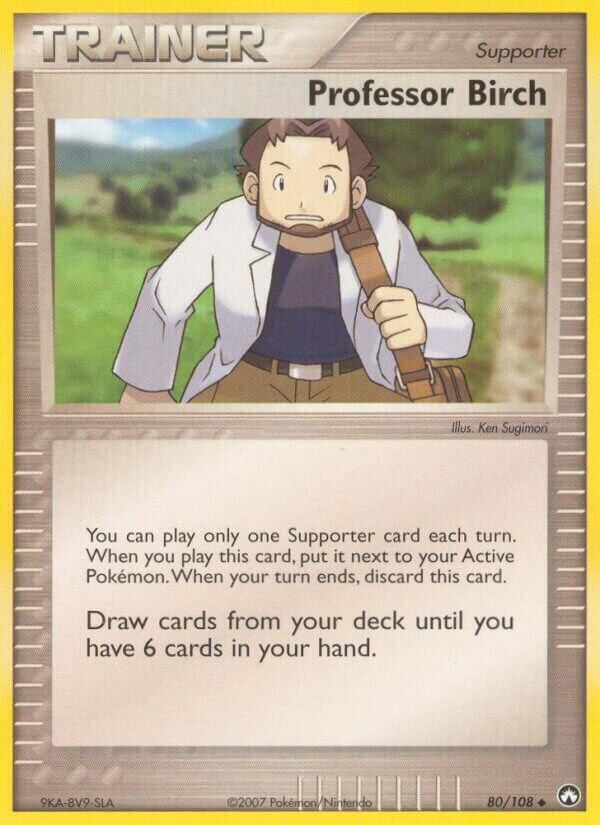 Professor Birch 080/108 — EX Power Keepers (Italian Pokémon TCG card)