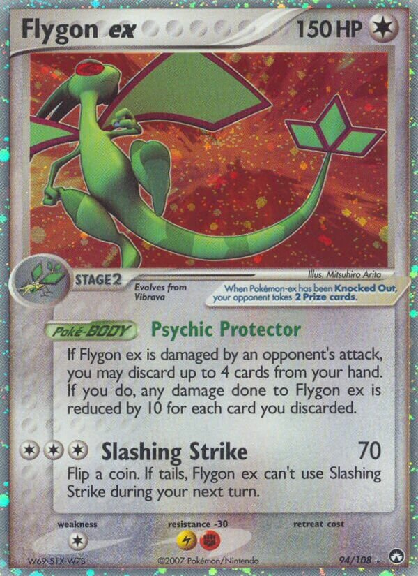 Flygon ex 094/108 — EX Power Keepers (Italian Pokémon TCG card)