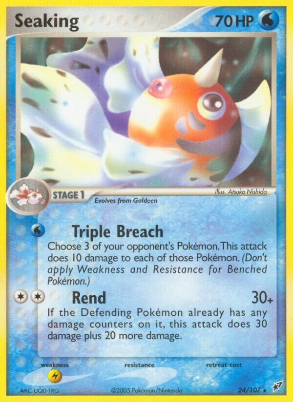 Seaking 024/108 — EX Deoxys (Italian Pokémon TCG card)