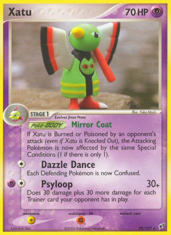 Xatu 029/108 — EX Deoxys (Italian Pokémon TCG card)