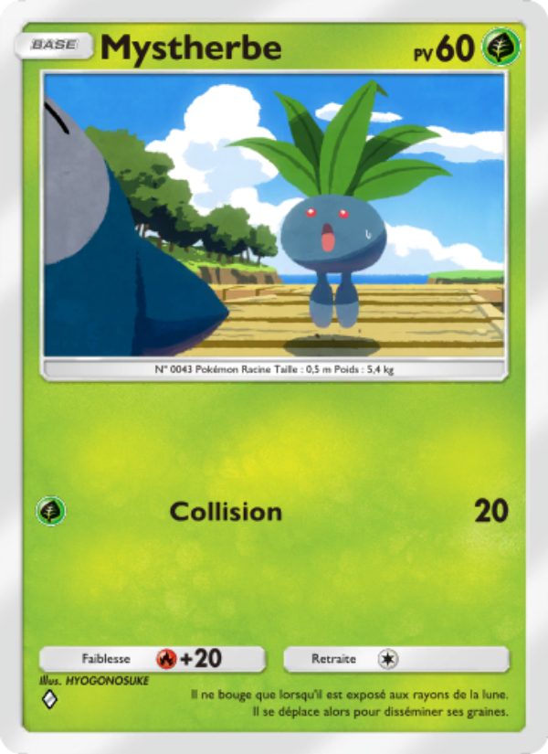 Mystherbe 011 — Puissance Génétique (French Pokémon TCG card)