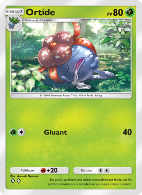 Ortide 012 — Puissance Génétique (French Pokémon TCG card)