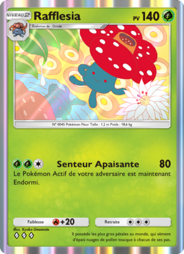 Rafflesia 013 — Puissance Génétique (French Pokémon TCG card)