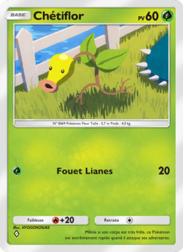 Chétiflor 018 — Puissance Génétique (French Pokémon TCG card)