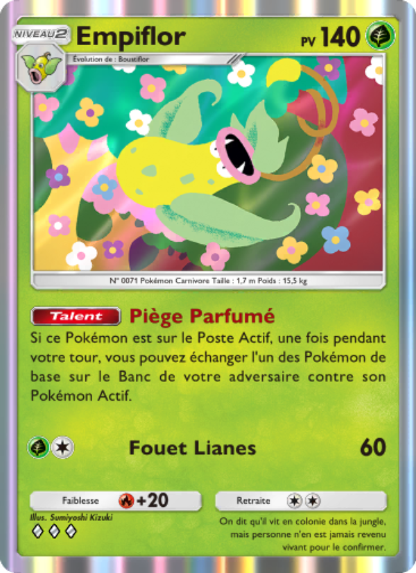 Empiflor 020 — Puissance Génétique (French Pokémon TCG card)