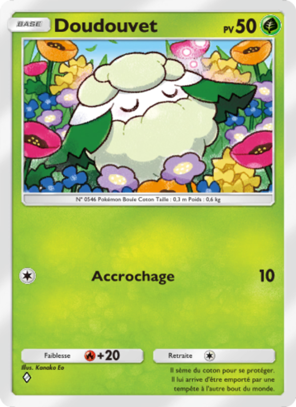 Doudouvet 027 — Puissance Génétique (French Pokémon TCG card)