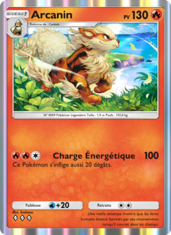 Arcanin 040 — Puissance Génétique (French Pokémon TCG card)