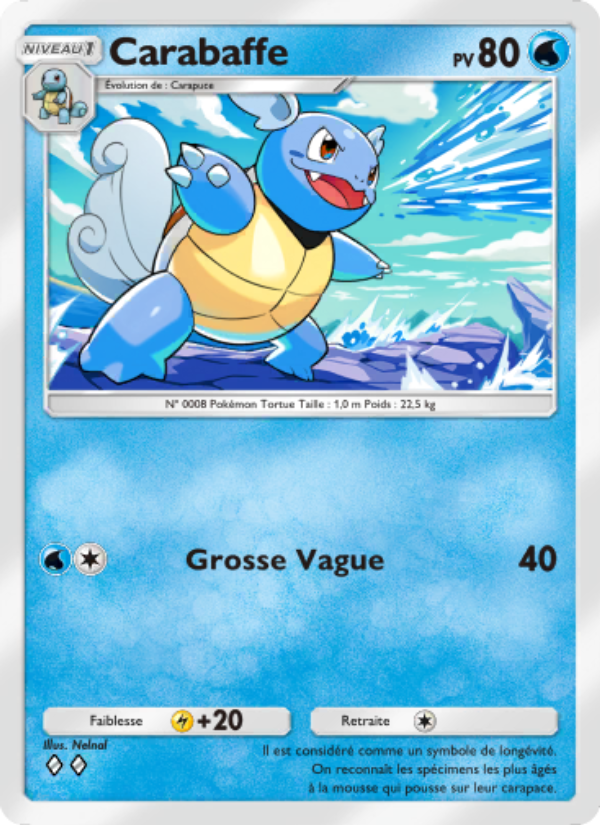 Carabaffe 054 — Puissance Génétique (French Pokémon TCG card)