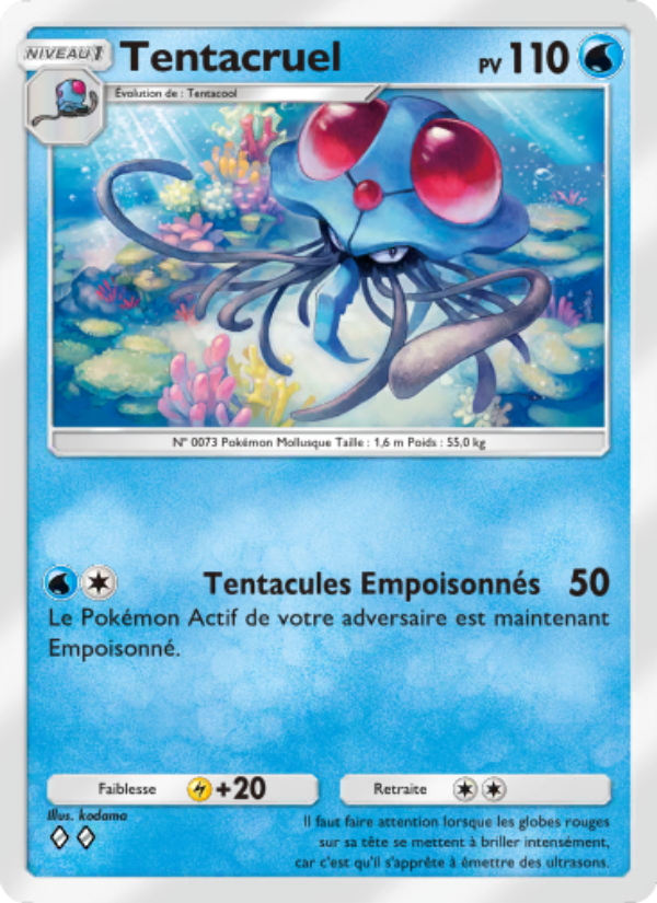 Tentacruel 063 — Puissance Génétique (French Pokémon TCG card)