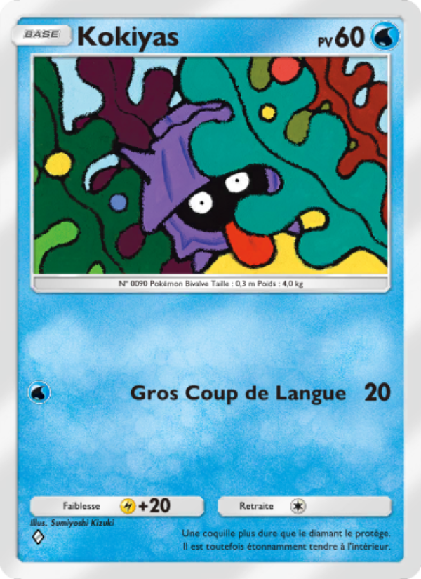 Kokiyas 066 — Puissance Génétique (French Pokémon TCG card)