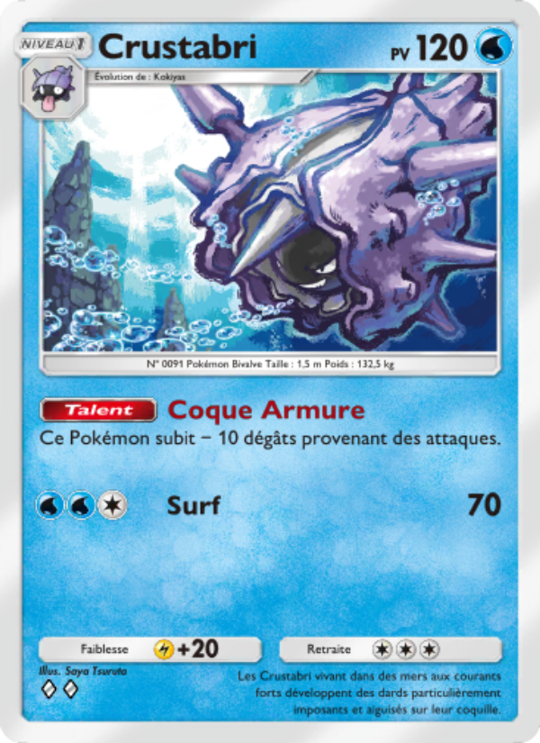 Crustabri 067 — Puissance Génétique (French Pokémon TCG card)