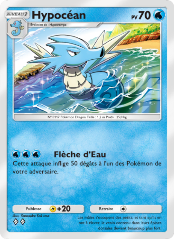 Hypocéan 071 — Puissance Génétique (French Pokémon TCG card)