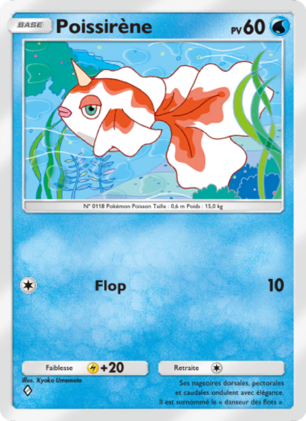 Poissirène 072 — Puissance Génétique (French Pokémon TCG card)