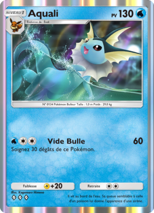 Aquali 080 — Puissance Génétique (French Pokémon TCG card)