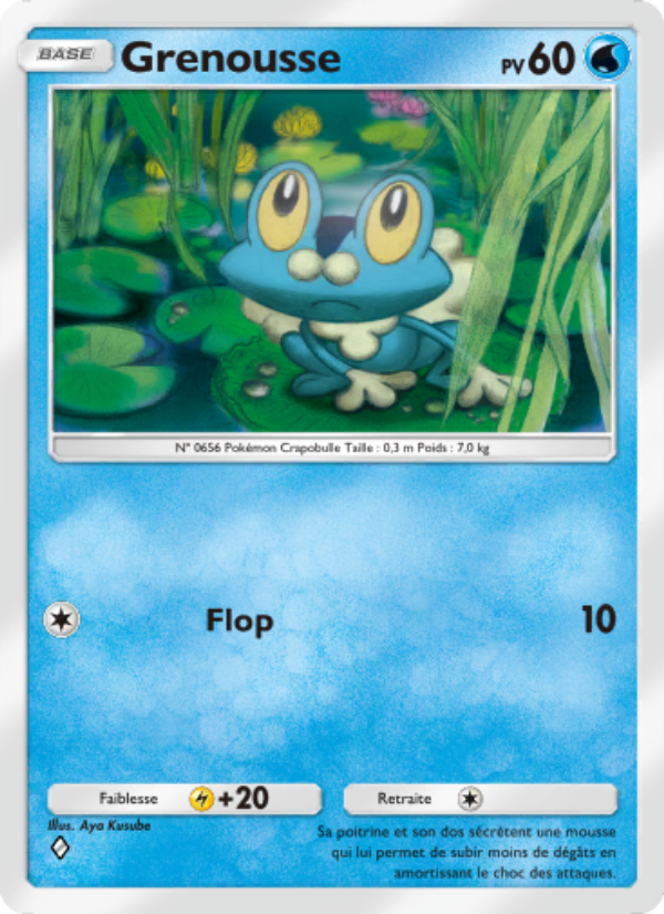 Grenousse 087 — Puissance Génétique (French Pokémon TCG card)