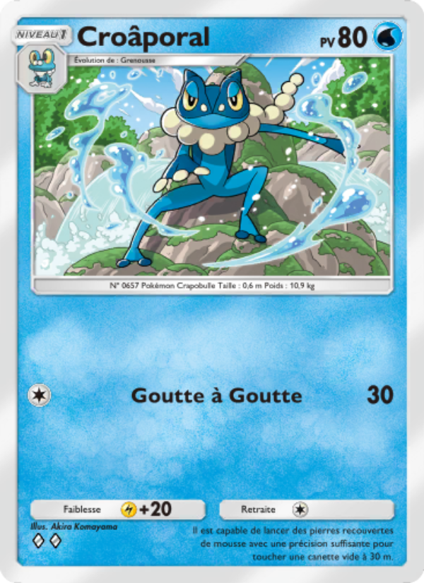 Croâporal 088 — Puissance Génétique (French Pokémon TCG card)