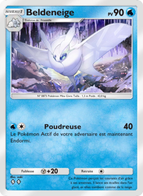Beldeneige 093 — Puissance Génétique (French Pokémon TCG card)