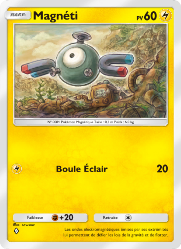 Magnéti 097 — Puissance Génétique (French Pokémon TCG card)
